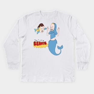 The Little Beavis Kids Long Sleeve T-Shirt